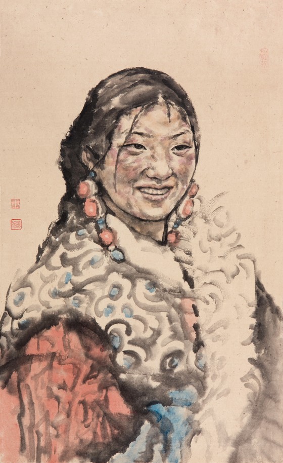 節(jié)日里的卓嘎措姆++74x46cm.jpg 節(jié)日里的卓嘎措姆++74x46cm.jpg