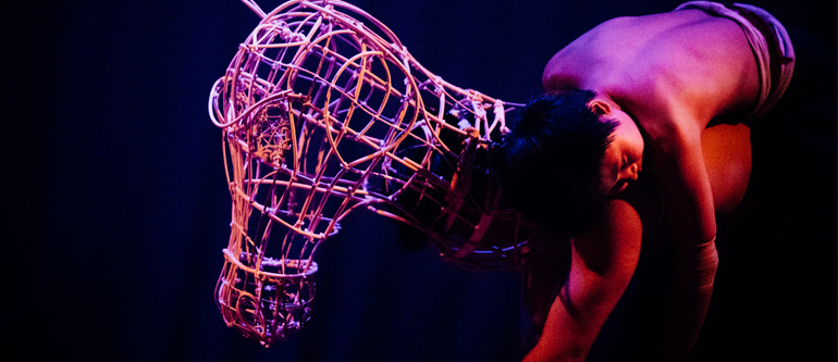 新雜技《涿鹿之戰》亮相北京天橋